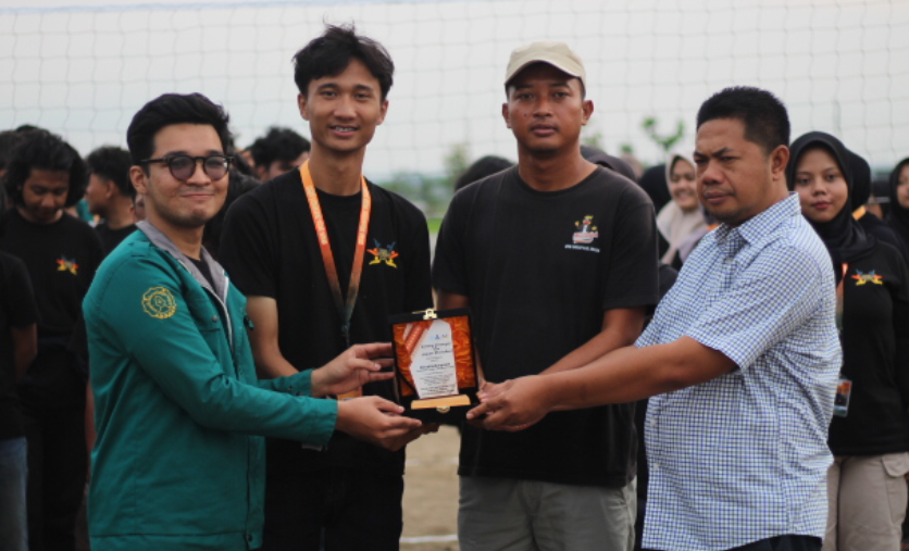 Peresmian lapangan voli HMS Project 2025. (doc. Media HMS Project 2025)