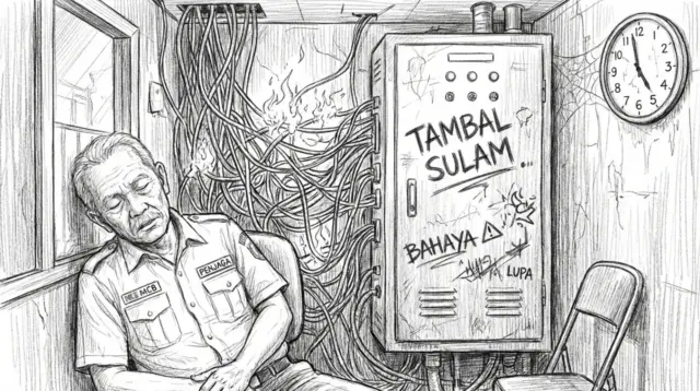 Sistem pengaman hanya efektif jika dirawat, bukan sekadar dipasang. (gg)