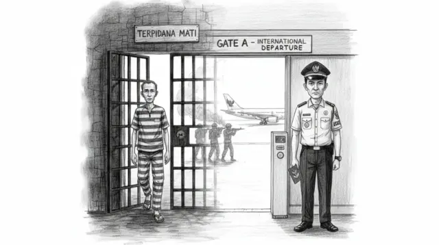 Vonis mati berhenti di landasan diplomasi. (gg)