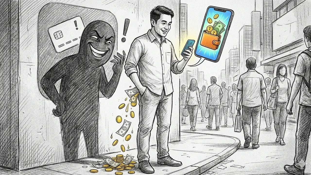 Mudah membayar, sulit menyadari ke mana uang menghilang. (GG)