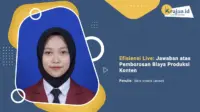 Penulis Efisiensi Live: Jawaban atas Pemborosan Biaya Produksi Konten - Sinta Kinanti Larasati