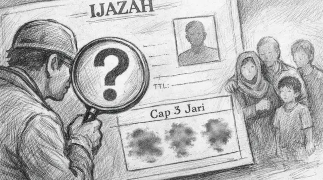 Cap yang dianggap formalitas berubah menjadi teka-teki ketika identitas benar-benar dibutuhkan. (gg)