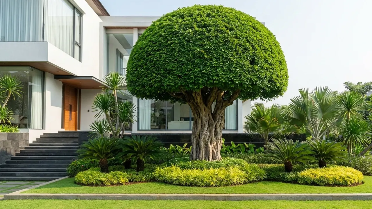 Ilustrasi foto Taman Mediterania. (GG)