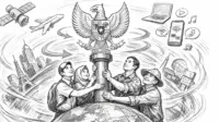 Di tengah arus globalisasi yang deras, Pancasila menjadi poros yang menyeimbangkan identitas bangsa. (GG) Di tengah arus globalisasi yang deras, Pancasila menjadi poros yang menyeimbangkan identitas bangsa. (GG)
