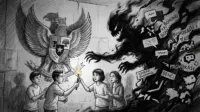 Harapan Pancasila ada di tangan generasi muda yang berani merawatnya. (GG) Harapan Pancasila ada di tangan generasi muda yang berani merawatnya. (GG)