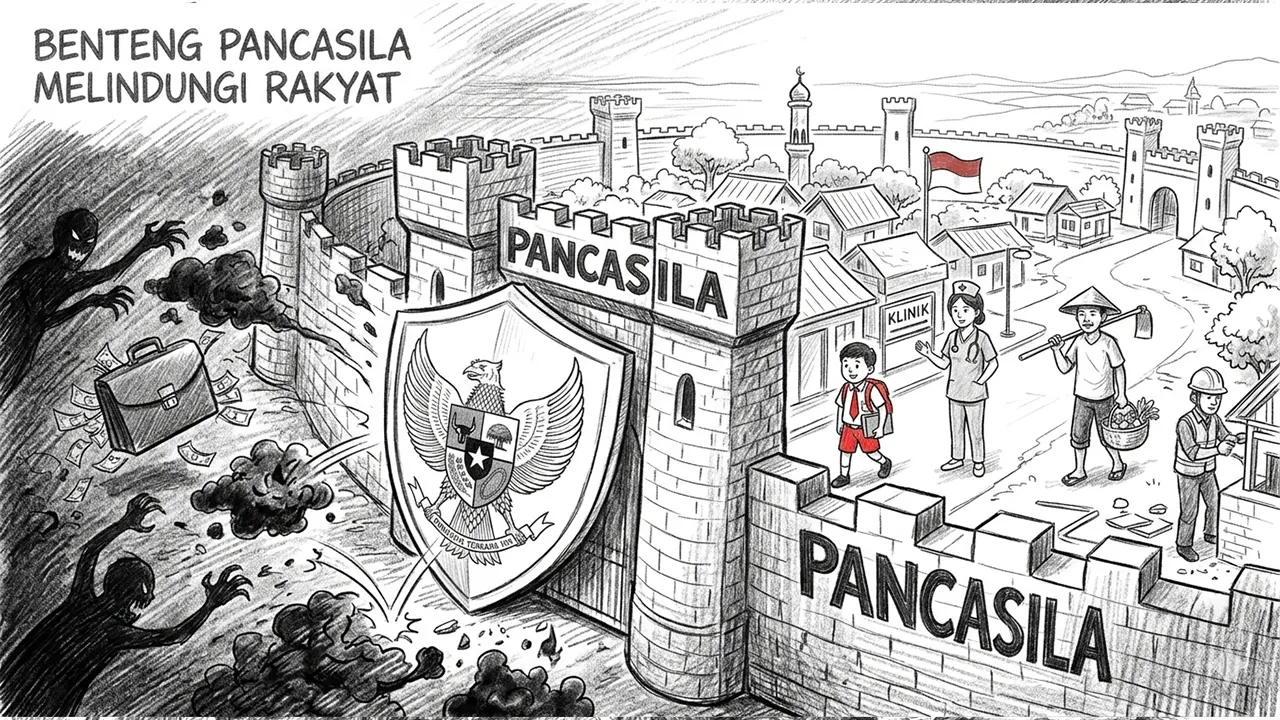 Ketika nilai dijaga bersama, penyimpangan tak menemukan celah. (GG)