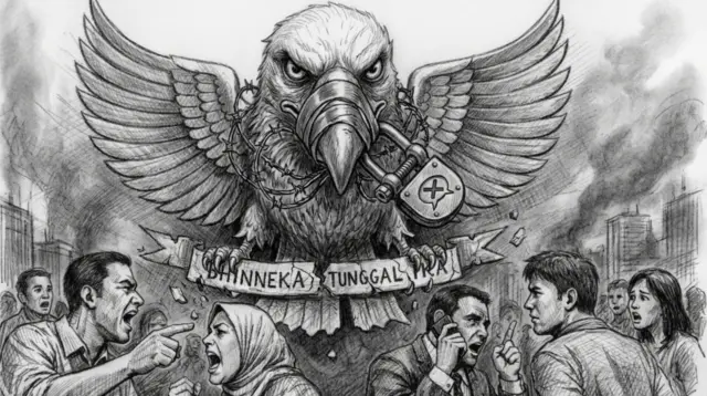 Simbolnya tetap kuat, tetapi suaranya tak lagi didengar. (GG)