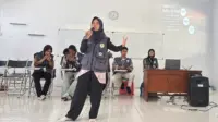 Pemaparan materi edukasi pemeliharaan lingkungan bagi siswa SMAN 2 Leuwidamar, Kecamatan Leuwidamar, Kabupaten Lebak, Banten, pada Senin (26/1/2026). (doc. pribadi)