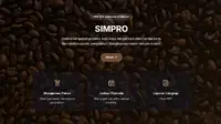 Tangkapan layar tampilan website SIMPRO (Simulasi Produksi) yang digunakan untuk menghitung estimasi jadwal dan durasi produksi kopi secara otomatis. (doc. pribadi) Tangkapan layar tampilan website SIMPRO (Simulasi Produksi) yang digunakan untuk menghitung estimasi jadwal dan durasi produksi kopi secara otomatis. (doc. pribadi)