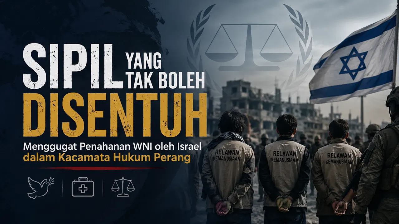 Ilustrasi relawan kemanusiaan seharusnya dilindungi, bukan diperlakukan sebagai ancaman perang. (GG)