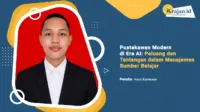 Penulis Pustakawan Modern di Era AI: Peluang dan Tantangan dalam Manajemen Sumber Belajar - Haris Kurniawan