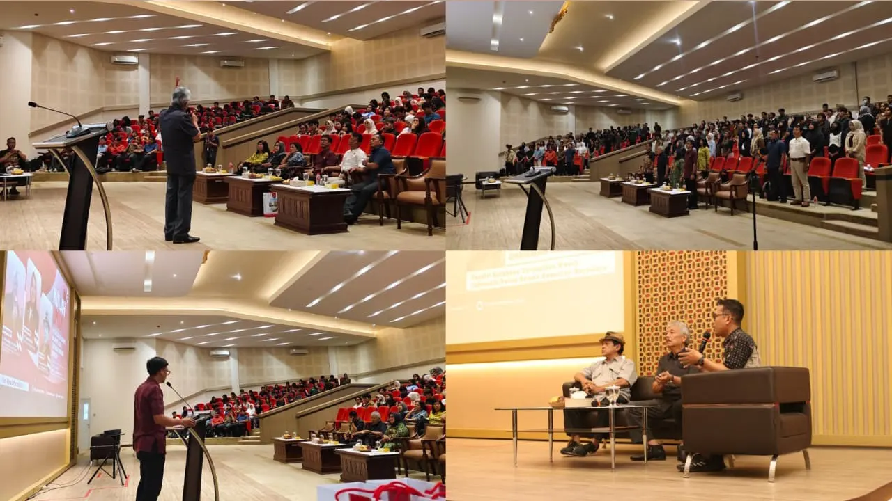 Pemaparan materi tentang korupsi, demokrasi, dan pentingnya integritas dalam kehidupan berbangsa. (doc. Pribadi)