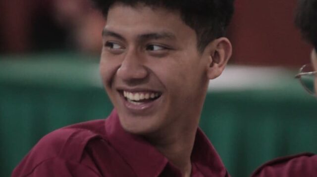 Muhammad Raynan Rizky Akbar saat menghadiri kegiatan organisasi mahasiswa. (Dok. Pribadi)