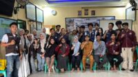 kegiatan Sosialisasi Penguatan Tata Kelola Ekonomi Desa melalui Pemberdayaan UMKM yang digelar dosen bersama Mahasiswa Kuliah Kerja Mahasiswa (KKM) Kelompok 27 Universitas Bina Bangsa (UNIBA) di Kantor Desa Kebonratu, Kecamatan Lebakwangi, Kabupaten Serang, Senin (27/7/2026). (Dok. KKM) Kelompok 27 UNIBA)