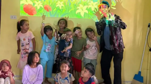 Dokumentasi bersama setelah melihat Film Edukatif. (Dok. Pribadi)
