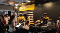 Stan Korte Chocolate di Indonesia Coffee Expo (ICX) 2026, Jakarta International Convention Center (JICC), Senayan, Jakarta. (Dok. Pribadi)