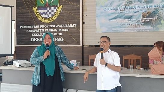 Pelaksanaan Sosialisasi Personal Branding dan Pengenalan Potensi Diri. (Dok. Pribadi/KKN 208 UNS)