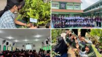 Dokumentasi rangkaian program kerja yang memadukan seminar dan penamaan tanaman yang dilakukan oleh mahasiswa MKT Untidar untuk murid SMP Negeri 4 Kota Magelang. (Dok. Pribadi/MKT Untidar) Dokumentasi rangkaian program kerja yang memadukan seminar dan penamaan tanaman yang dilakukan oleh mahasiswa MKT Untidar untuk murid SMP Negeri 4 Kota Magelang. (Dok. Pribadi/MKT Untidar)