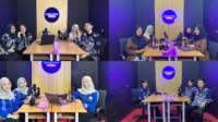 Mahasiswa Magang Kependidikan Terintegrasi (MKT) Universitas Tidar 2026 memproduksi siniar edukatif bertajuk “Kelas dalam Suara” di SMP Negeri 8 Magelang yang disiarkan lewat kanal YouTube @smpnegeri8magelang413, dengan materi lintas studi yaitu Bahasa Indonesia, IPA, Matematika, serta Bahasa Inggris yang dikemas dalam format percakapan santai. (Dok. Pribadi/MKT Untidar 2026) Mahasiswa Magang Kependidikan Terintegrasi (MKT) Universitas Tidar 2026 memproduksi siniar edukatif bertajuk “Kelas dalam Suara” di SMP Negeri 8 Magelang yang disiarkan lewat kanal YouTube @smpnegeri8magelang413, dengan materi lintas studi yaitu Bahasa Indonesia, IPA, Matematika, serta Bahasa Inggris yang dikemas dalam format percakapan santai. (Dok. Pribadi/MKT Untidar 2026)